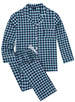 Womens Poplin Pajama Set