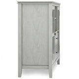 Tall TV Media Stand, Fog Grey