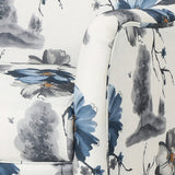 Floral Watercolor Accent Chair