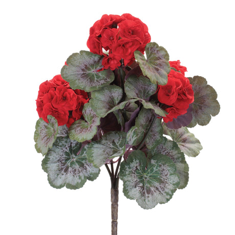 Geranium Floral Bush, Set of 2