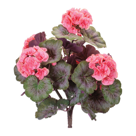 Geranium Floral Bush, Set of 2