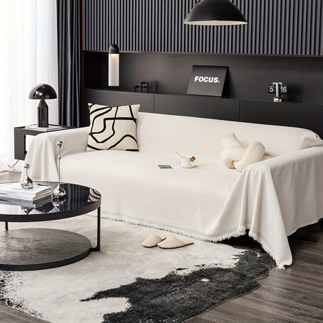 Stylish Couch Slipcover and Throw Blanket Alternative