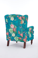 Caribbean Floral Accent Chair