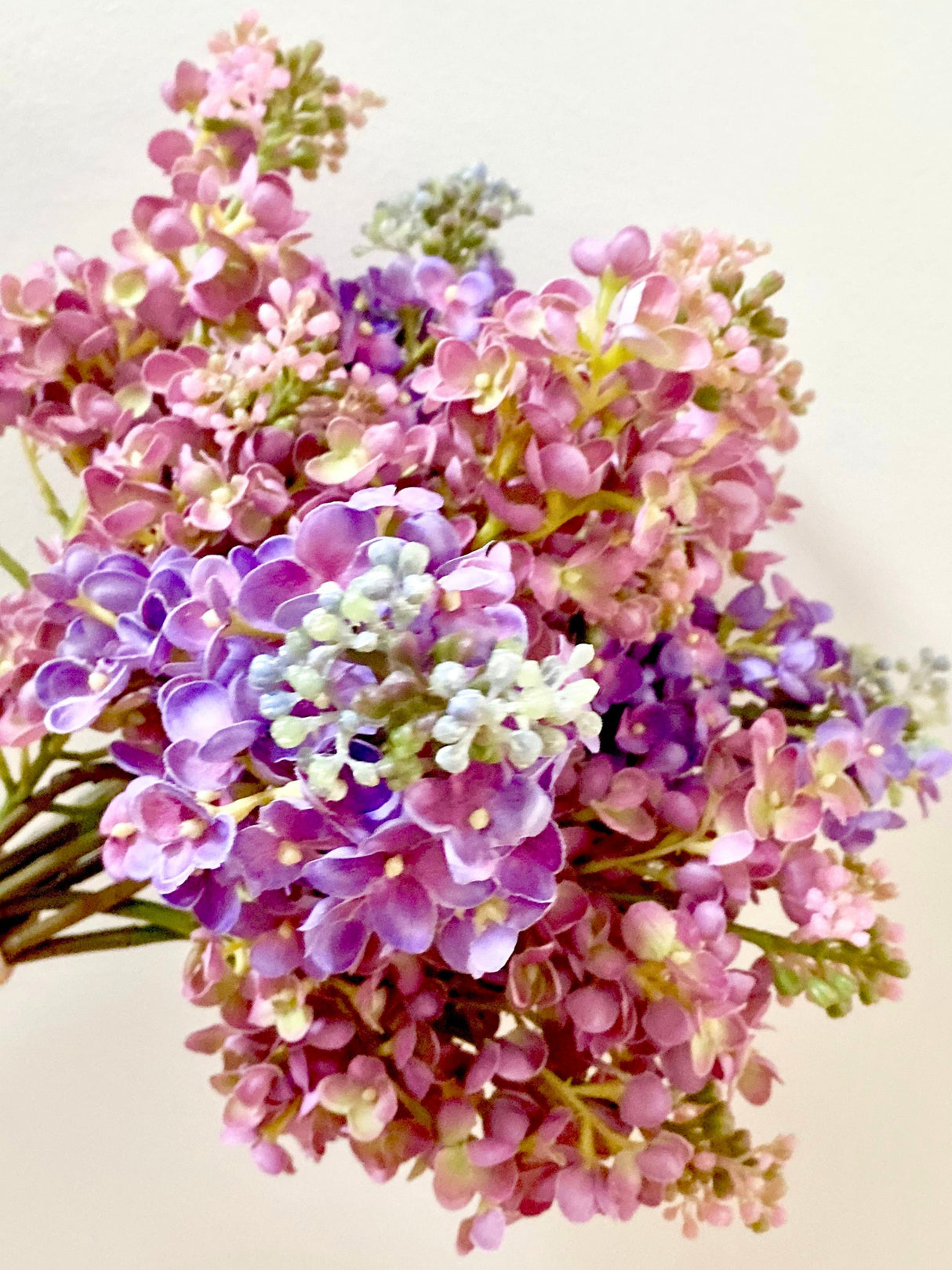 Real Touch Lilacs - Bundle of 3