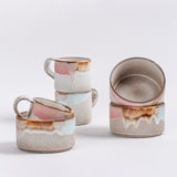 Stoneware Ceramic Bowls, Set of 4