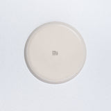 White Stoneware Ceramic Salad Plates, 8.9", Set of 6