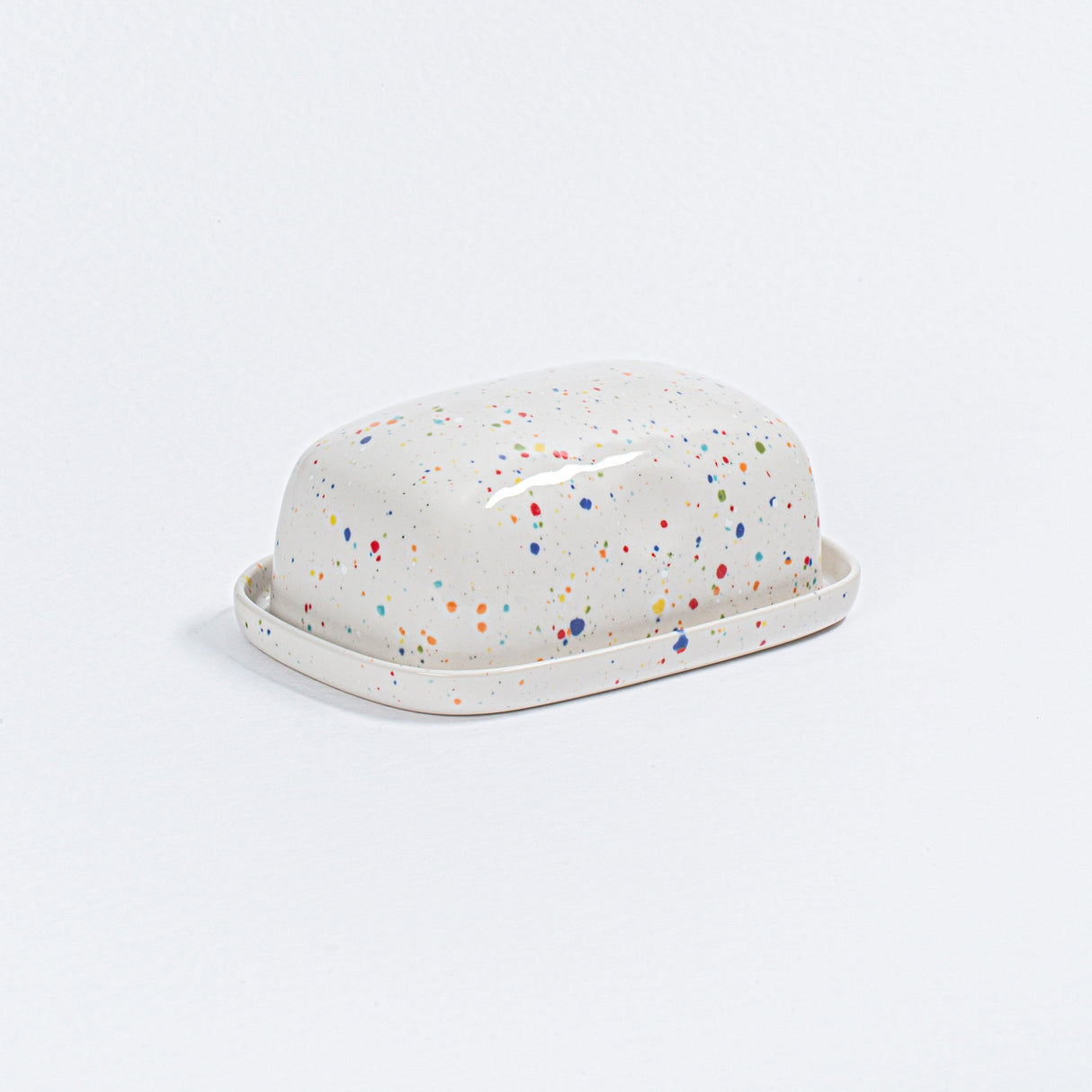 Stoneware Ceramic Butter Dish