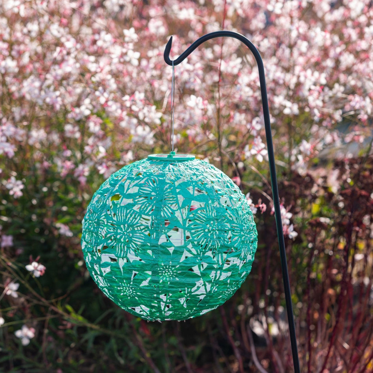 Soji Stella - Globe Sunflower - 12" Solar Lantern