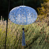 Soji Stella - Tassel Oval - 14" Solar Lantern
