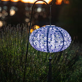 Soji Stella - Tassel Oval - 14" Solar Lantern