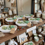 Dough Bowl Candle | Soy Wax Bowl Candle | Cactus Candle