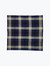 Charleston Plaid Napkin Pair - Azurite