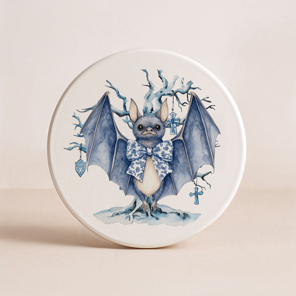 Chinoiserie Halloween Coasters