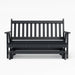 Keystone Amish Co. Franklin Poly Composite Porch Glider