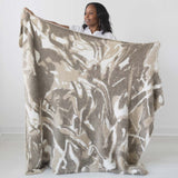 Dream Jumper Maybach Knit Blanket, Pluto, 48” x 72”