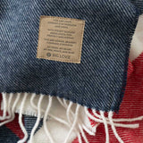 Peace Freedom Lambswool Blanket, 48” x 72”