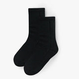 Polar Feet SUPER STRETCHY Fleece Socks - Black
