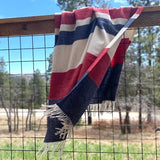 Peace Freedom Lambswool Blanket, 48” x 72”