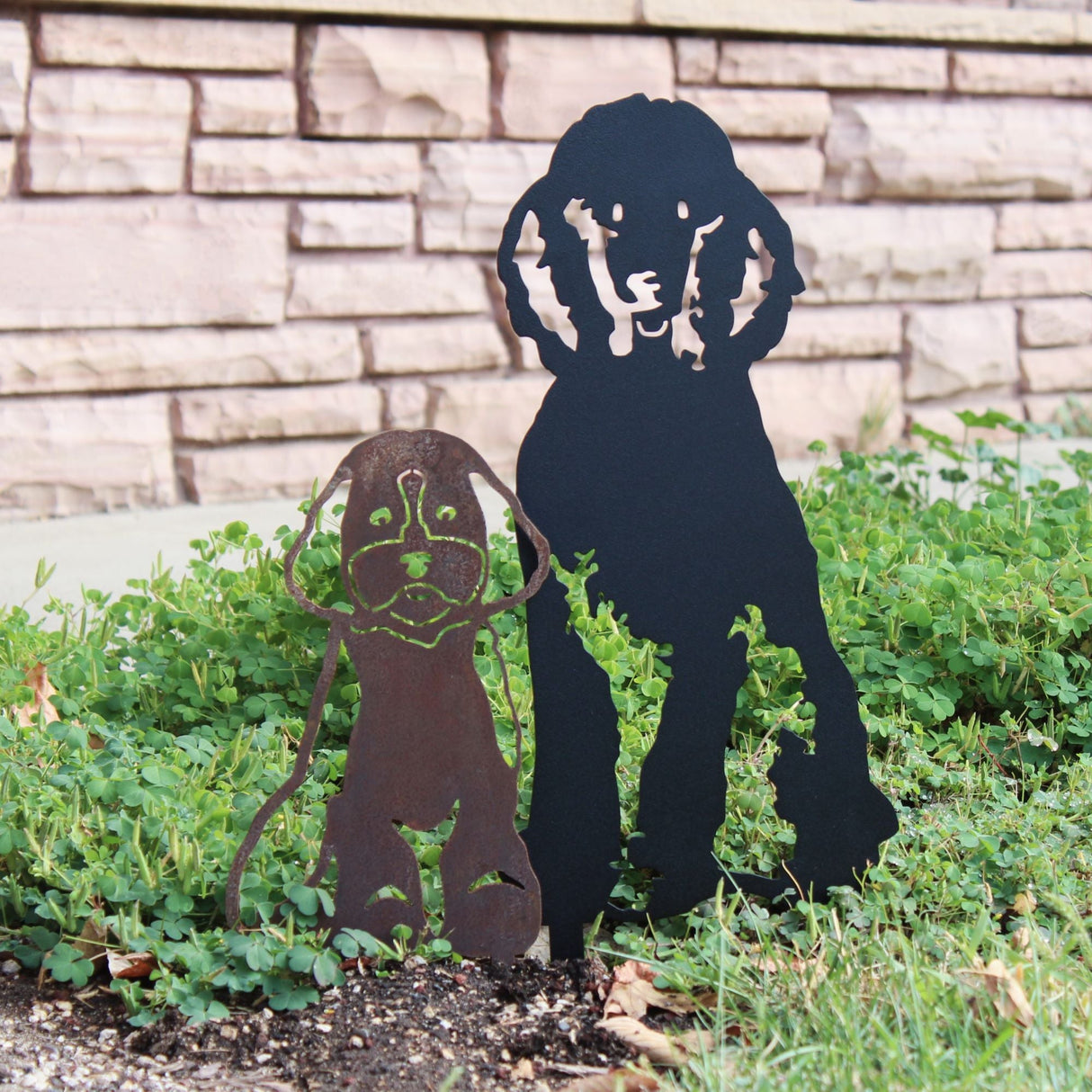 Maltipoo Garden Stake