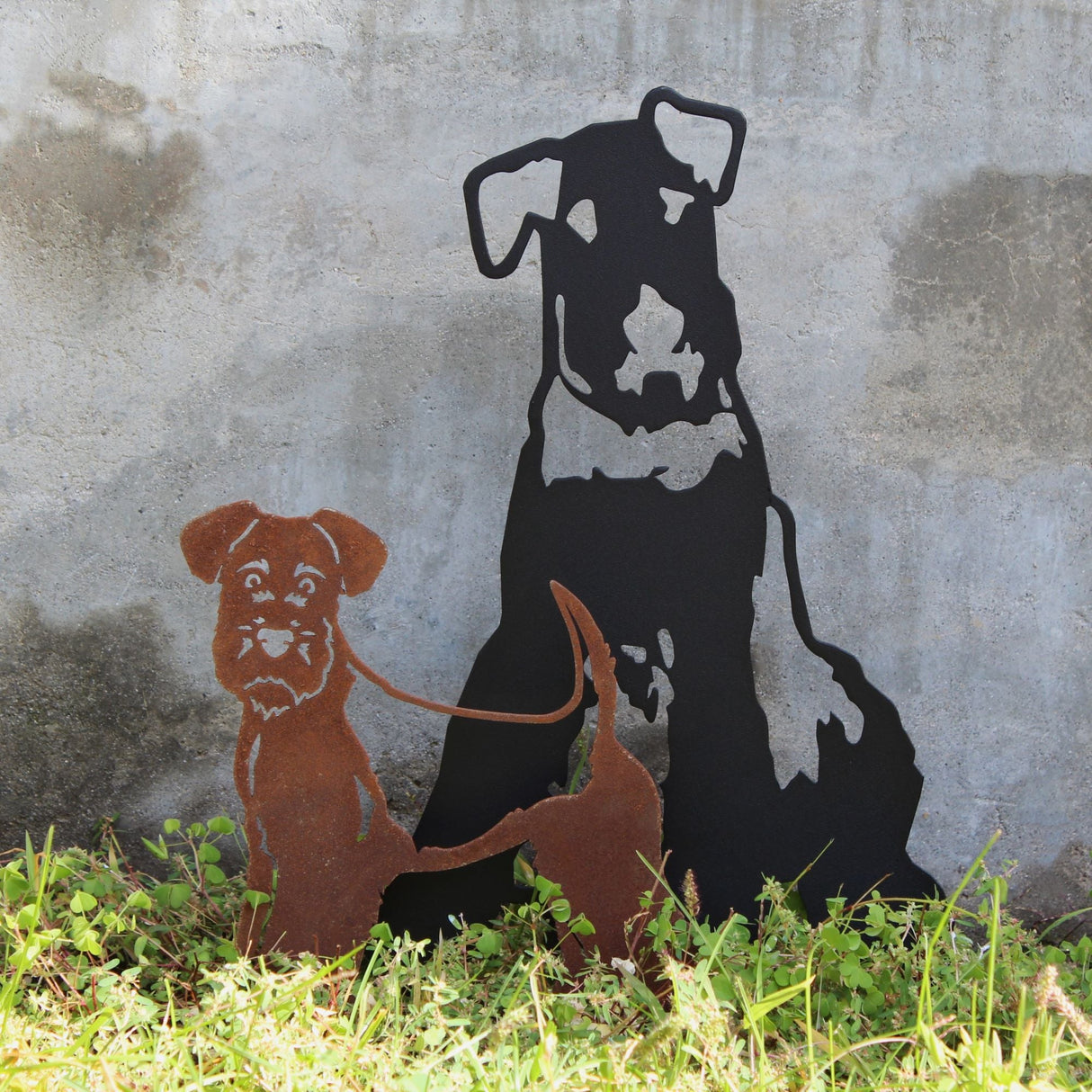 Airedale Terrier Garden Stake