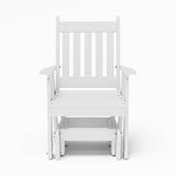 Keystone Amish Co. Franklin Recycled Plastic Glider Chair