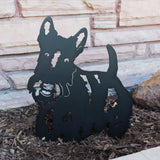 Scottish Terrier Garden Stake