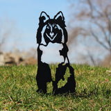 Shetland Sheepdog Garden Stake