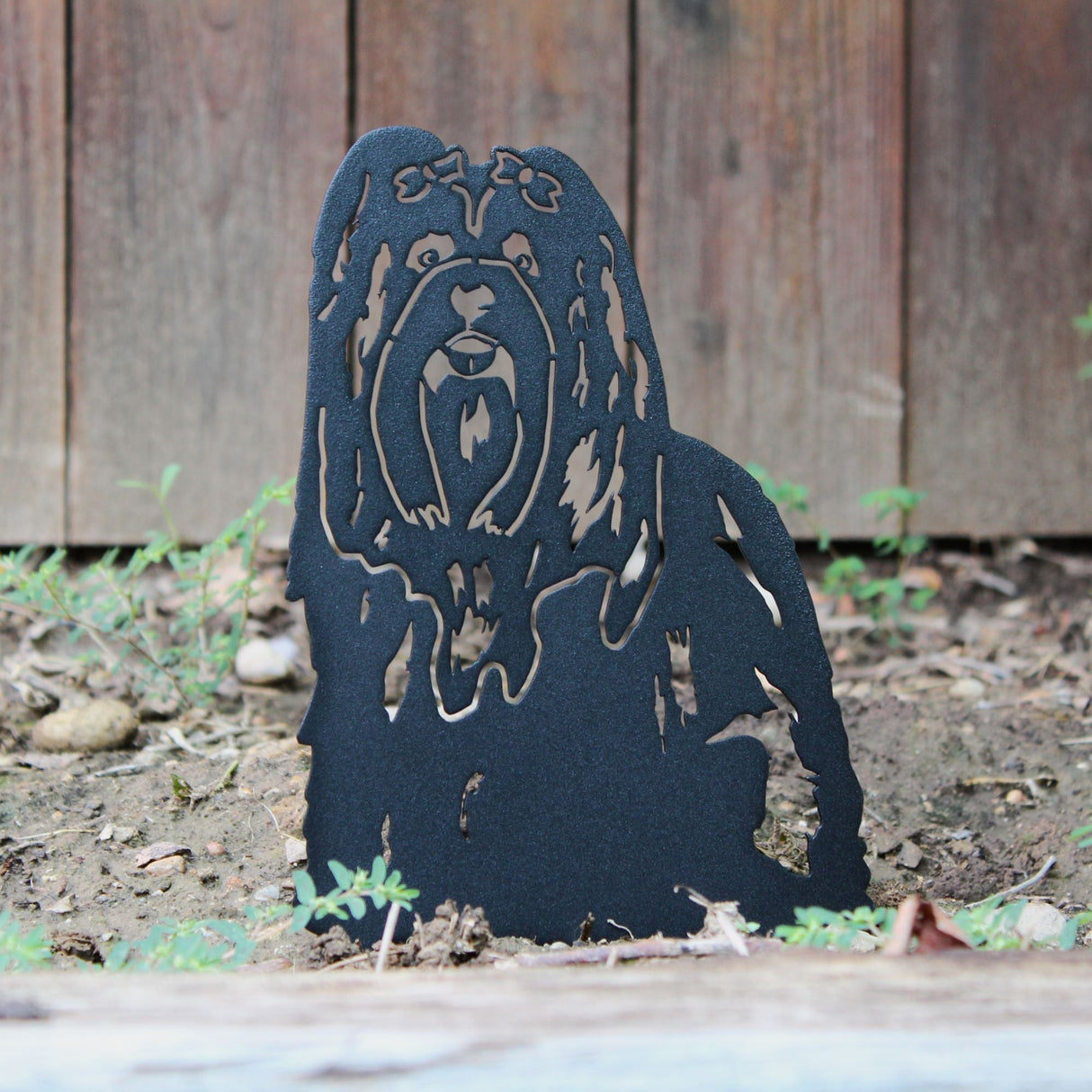 Shih Tzu Garden Stake