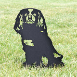 Cavalier King Charles Spaniel Garden Stake