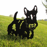 Scottish Terrier Garden Stake