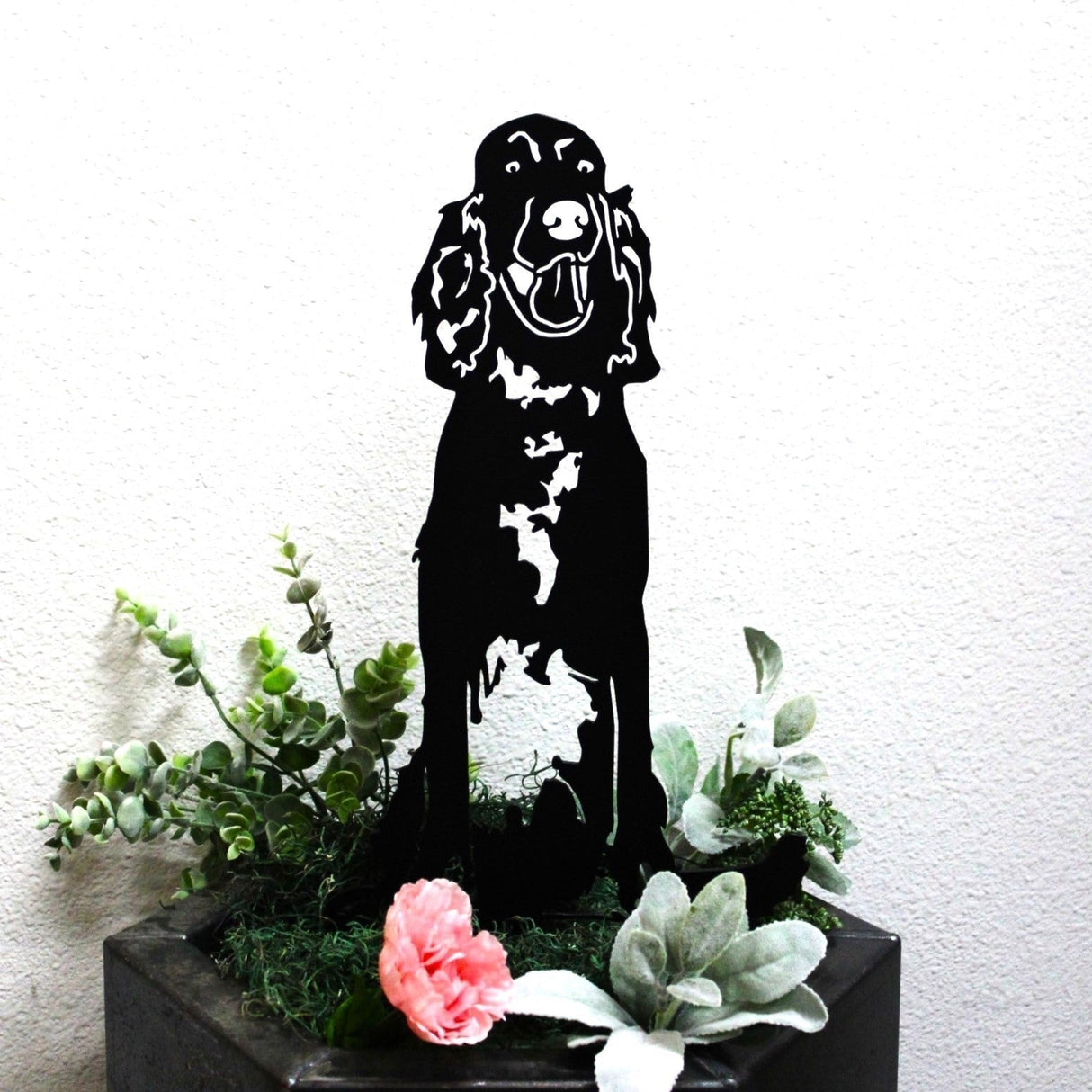 Irish Setter Garden Stake