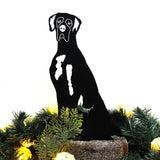 Great Dane Garden Stake