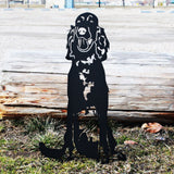 English Setter Garden Stake