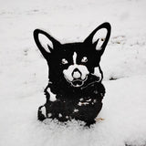 Corgi Garden Stake