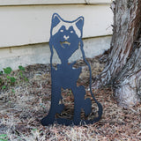 Alaskan Malamute Garden Stake