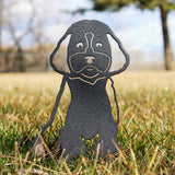 Maltipoo Garden Stake