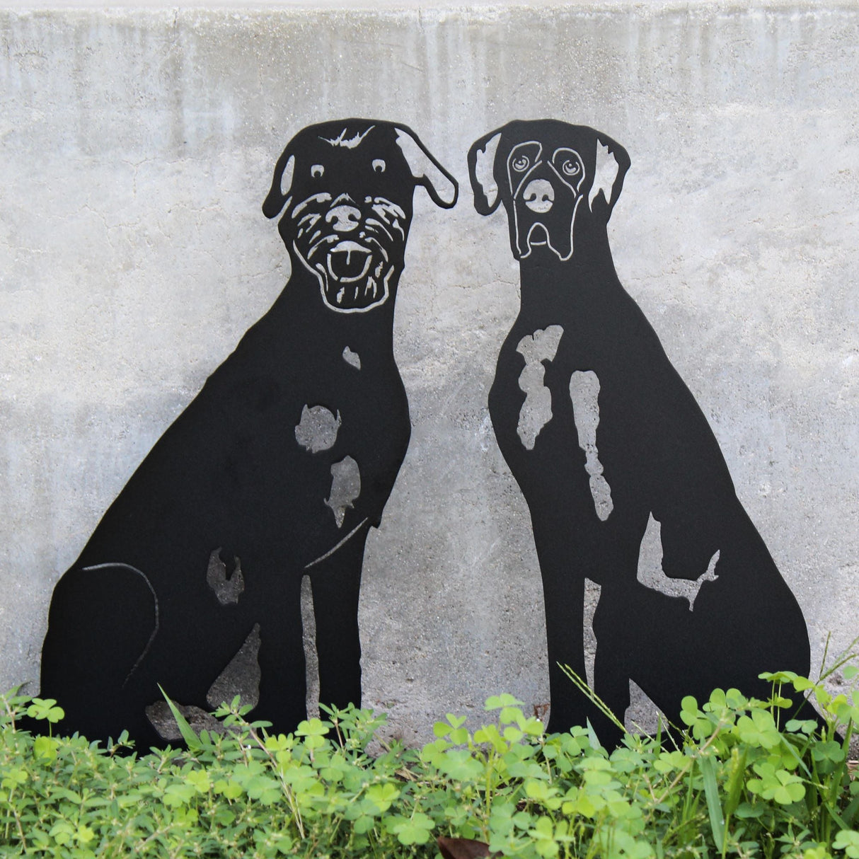 Great Dane Garden Stake