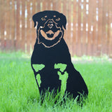 Rottweiler Garden Stake