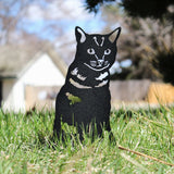 Shorthair Tabby Garden Stake