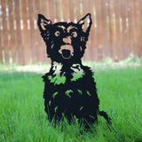 Yorkshire Terrier Garden Stake