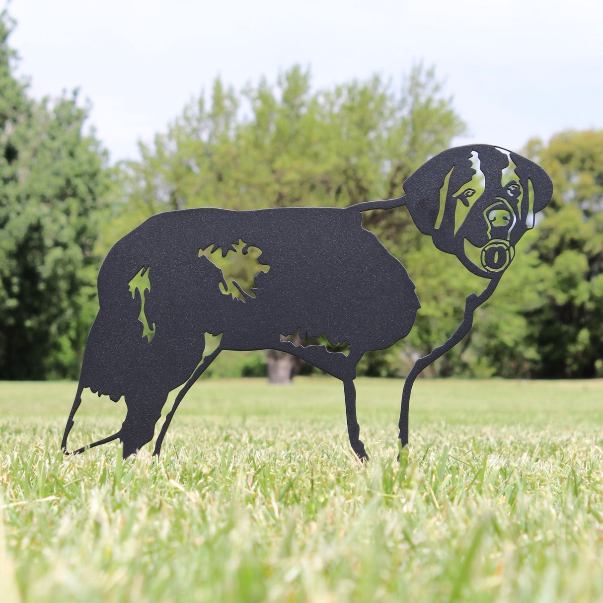 Saint Bernard Garden Stake