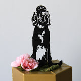 English Setter Garden Stake