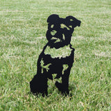 Schnauzer Garden Stake