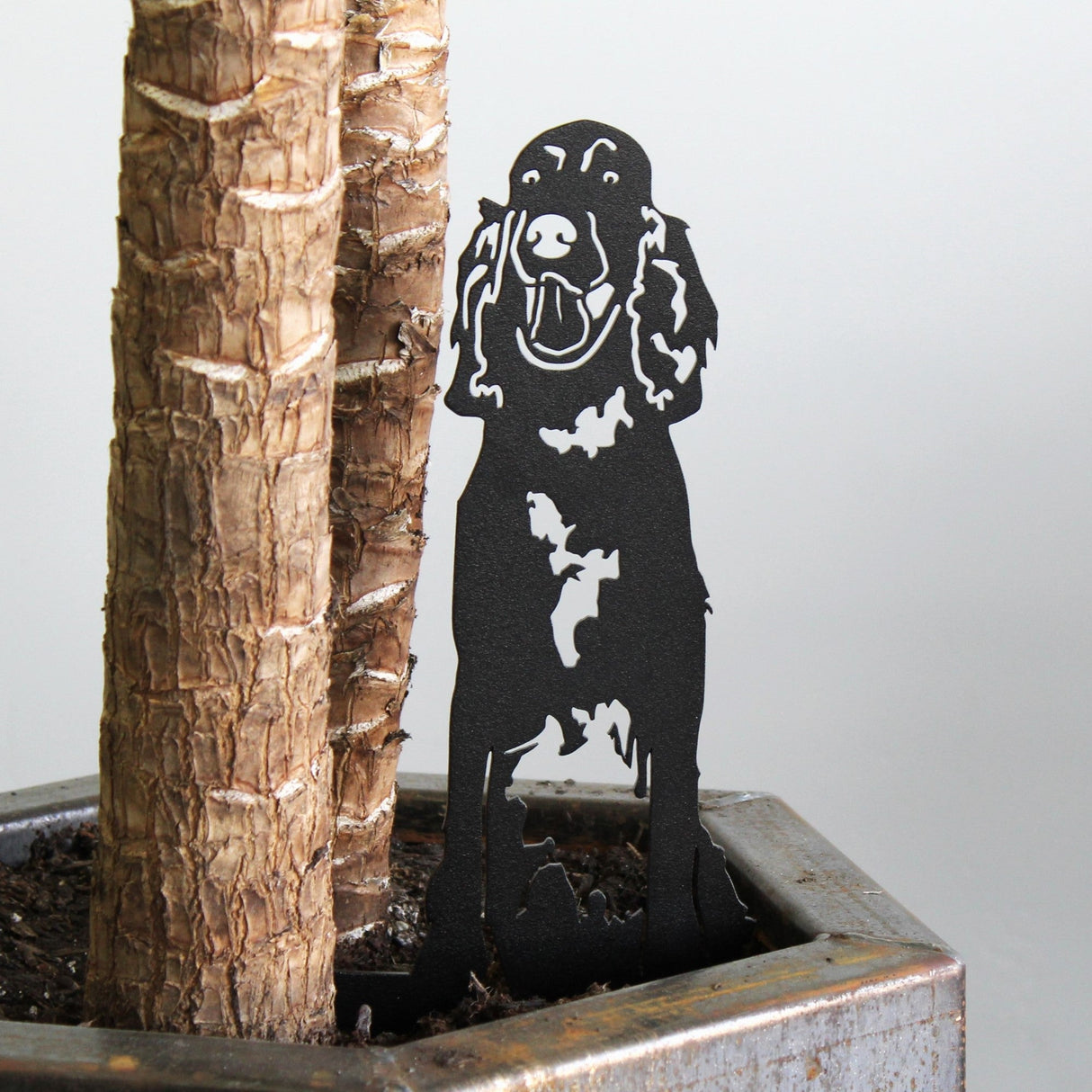 English Setter Garden Stake