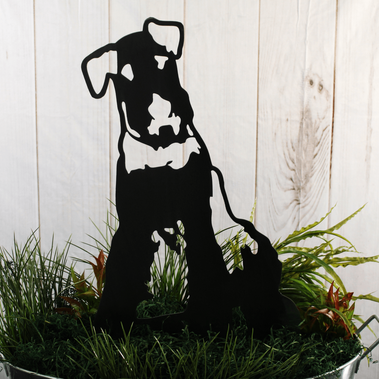 Airedale Terrier Garden Stake