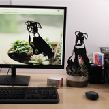 Airedale Terrier Garden Stake