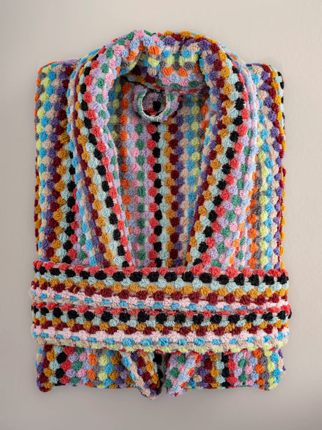Pom Pom Bathrobe