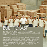 Naples Natural Teak Spa Seating Bench - 47"