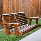 Amish Casual Roll Back Porch Swing