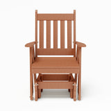 Keystone Amish Co. Franklin Recycled Plastic Glider Chair